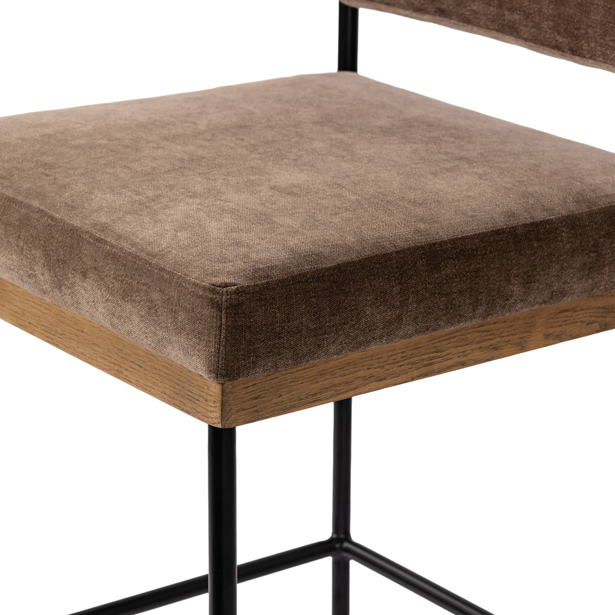 Popovich Stool, Altair Mushroom/Polyester, Bar Stool (30.3" Seat Height)