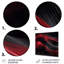 «Red Black Contemplative Abstraction» sur métal, impression-1594571422