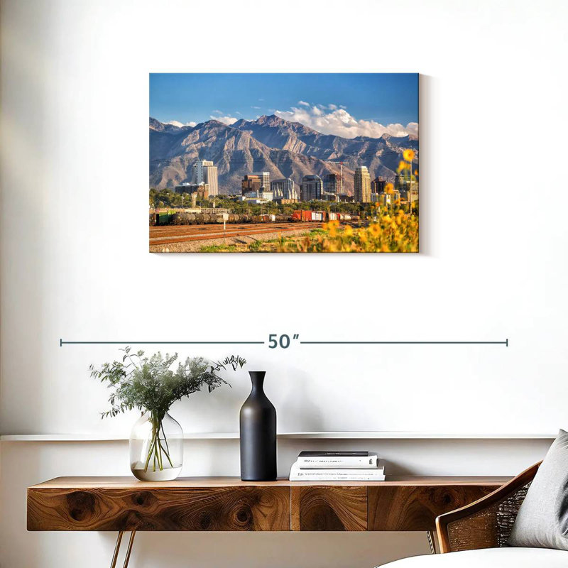 Hannes, centre-ville de Salt Lake City, H 20 po x l 30 po