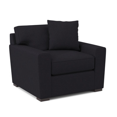 Fauteuil en polyester l 42 po Zinah