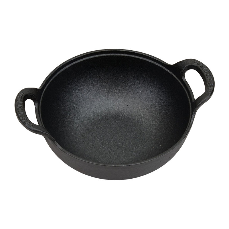 Living And Home Cast Iron Soup Pot, 7cm H x 25cm W