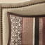 Courtepointe réversible 5 pièces - détails de broderie très grand / très grand et coussins décoratifs de couleur unie rouge avec textures géométriques-121405767-121405766