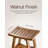 Teak Shower Bench For Inside Shower - 450lbs Capacity Wooden Shower Stool Benches Waterproof For Shaving Legs