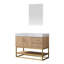 Ensemble de meuble-lavabo simple 42 po avec miroir Alistair-495887707-455979951