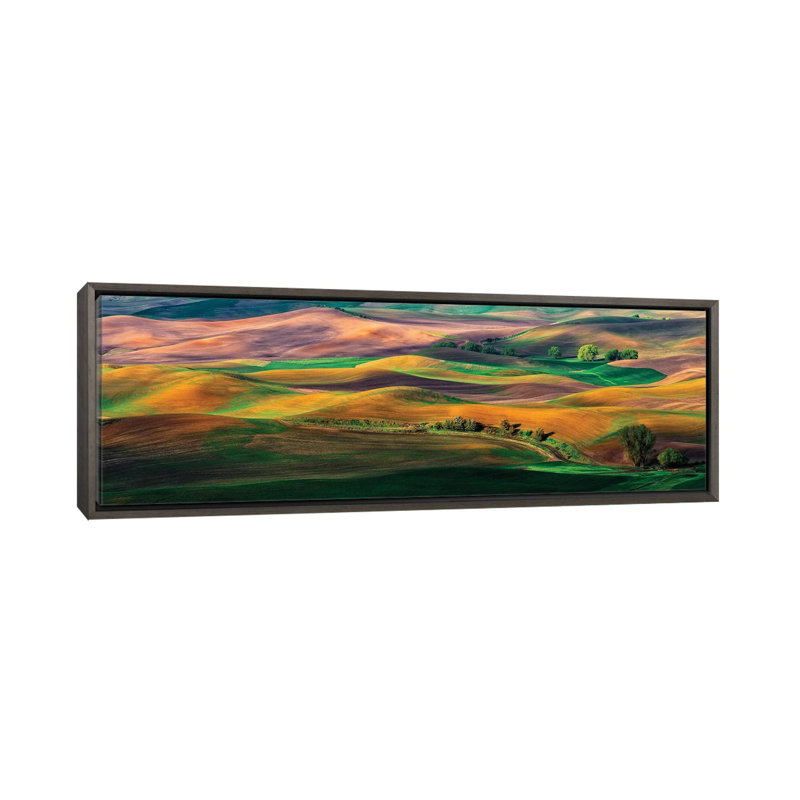 Reproduction d’art panoramique sur toile, "The Palouse" par Hua Zhu, H 20 po x l 60 po x P 1,5 po