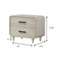 Ensemble de chambre à coucher moderne à panneau tapissier blanc-1520003984-1520003986