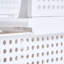 White 4-Pack Foldable Storage Box Plastic Wardrobe Storage Bin-XL Size 25qt-106035934