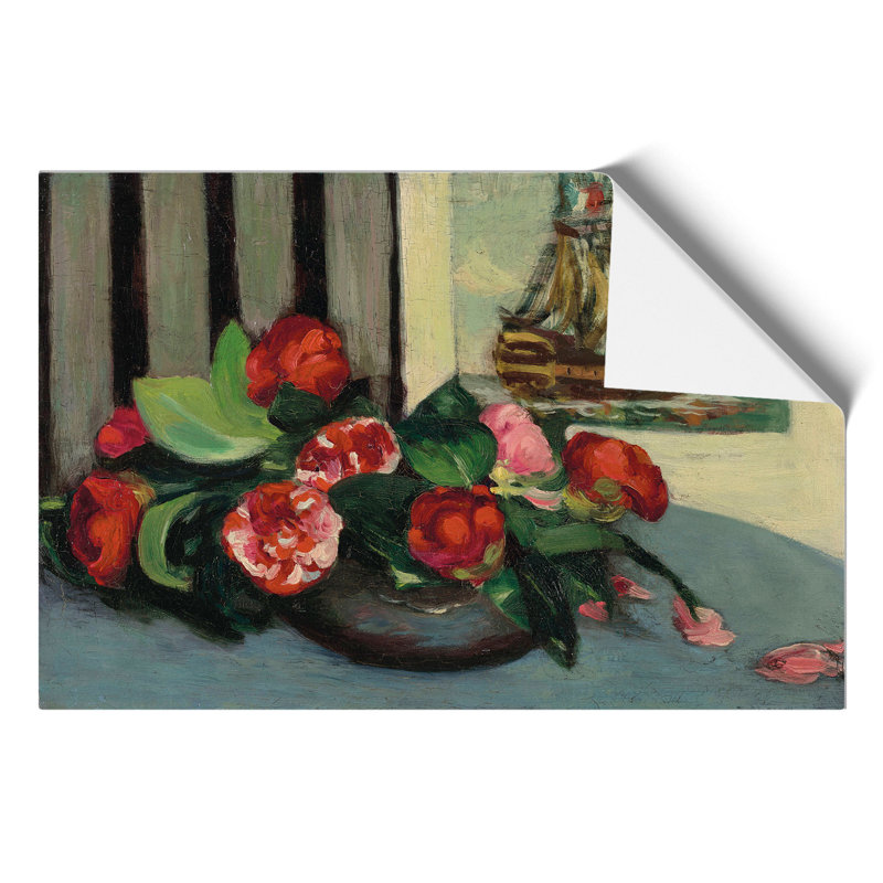 Flowers by Louis Anquetin - No Frame Painting, 21cm H x 30cm W x 0.1cm D