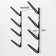Steel Wall Mounted Adjustable Multi-Use Ski/Snowboard Rack