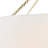 Tailored Five-Light Scalloped Linen 24 in. Drum Chandelier-122467672