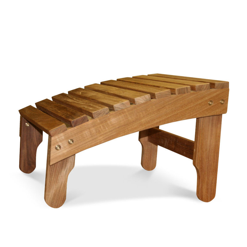 Teak Adirondack Footrest