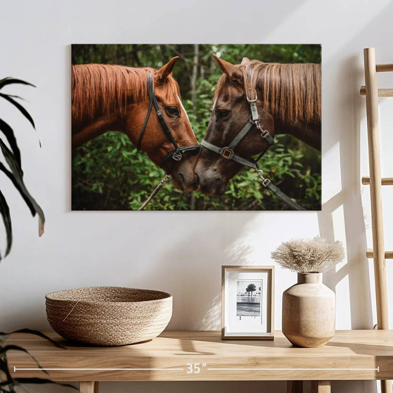 Brampt Horse Smooch, 16" H x 24" W