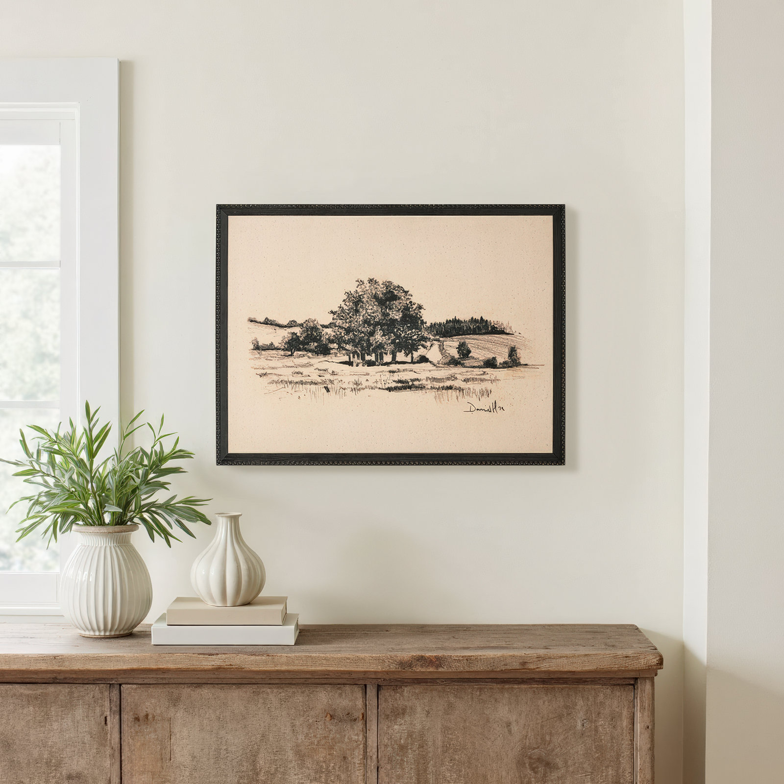 Path View by Dan Hobday, 30'' H x 40'' W