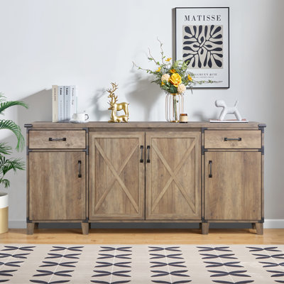 Cobden 64.7'' Wide 2 - Drawer Credenza