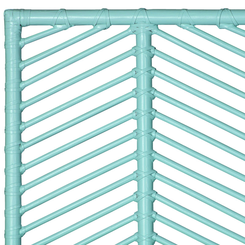 Liam Collection Bed, Queen, Turquoise