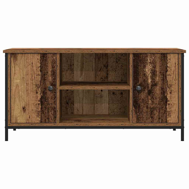 TV Cabinet 100 X 40 X 50 Cm Engineered Wood, Old Wood