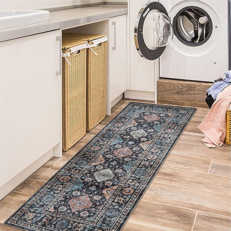 Level Loop Roll Out Polyester Carpet Tile, Runner 60 x 230 cm