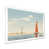 White Single Picture Framed