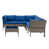 Blended Gray Frame/Oxford Blue Cushion is out of stock selected