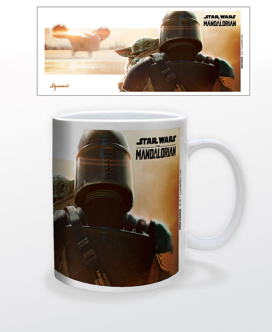 Mandalorian Helmet Mug Star Wars Boba Fett Coffee Mugs