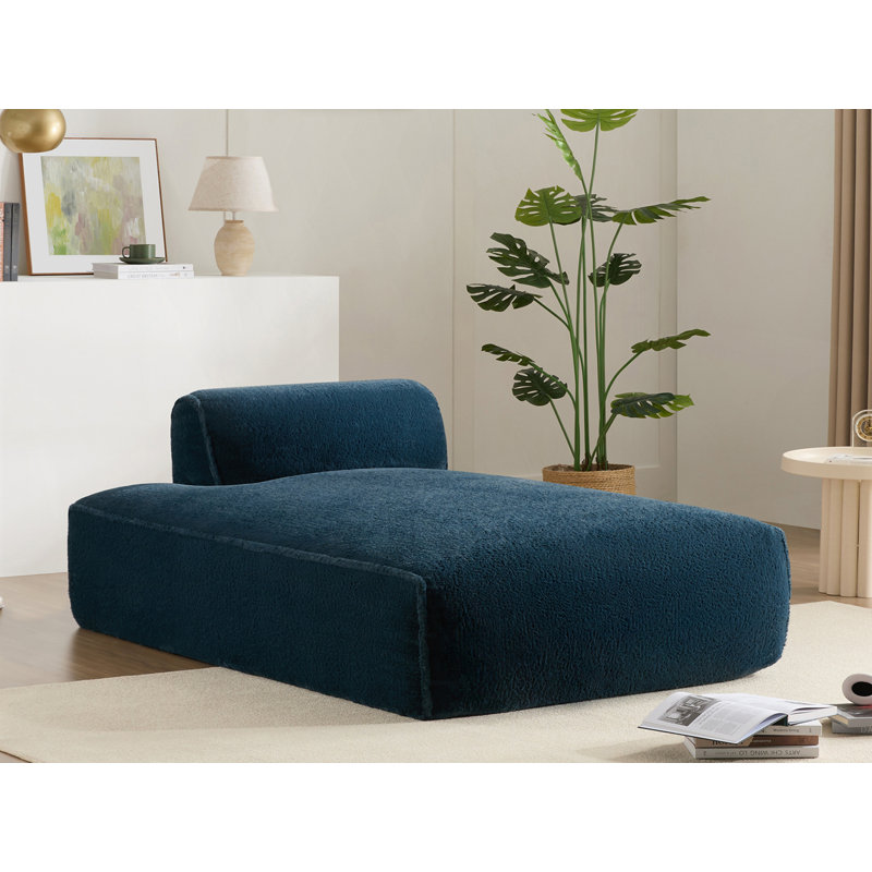 Canapé modulaire surdimensionné 72 ", Bleu très foncé