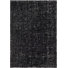 Messina Solid Hand Tufted Black, White 2' x 3' Area Rug