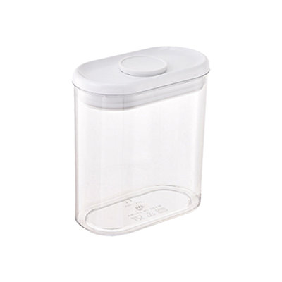 Plastics storage boxs Transparent Airtight Category Slide Storage Jars Storage Box For The Home Ideal For Kitchen Snacks Dried Goods And Keeping Grains And Pulses Fresh