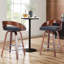 Tabourets de bar rembourrés en similicuir Riggan-1862300670