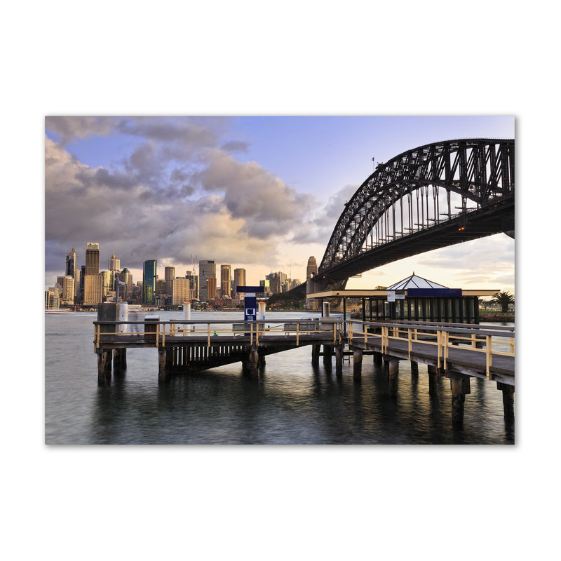 Bridge In Sydney - Wrapped Canvas Print