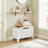 30 Inch White Wooden Storage Bench with Lid – Multi-Functional Shoe Bench, Blanket Chest & Toy Box for Entryway, Bedroom, or Living Room-1897219105-1941910762