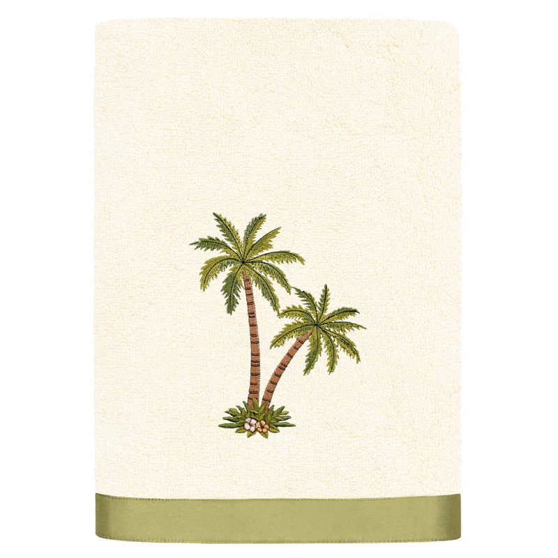 Serviette de bain en coton turc, Beige