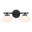  Barrow 2-Light Bathroom Vanity Light in Matte Black-28613340-28613330-28613342
