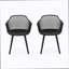 Chaise coquelicot (ensemble de 2)