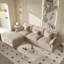 Canapé modulaire rembourré avec repose-pieds-112680361-110374990