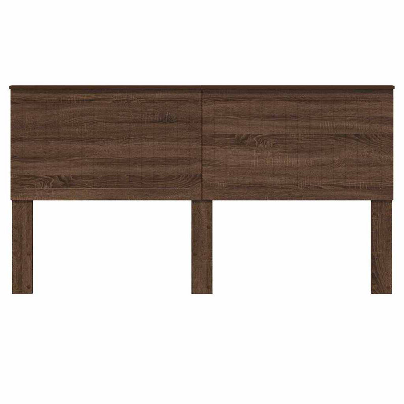 Headboard, California King, Brown Oak