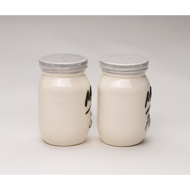 Mason Jar Salt and Pepper