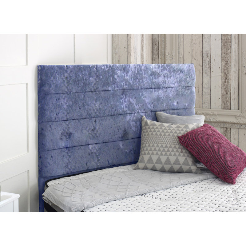 Upholstered Headboard, Super King (6'), Blue