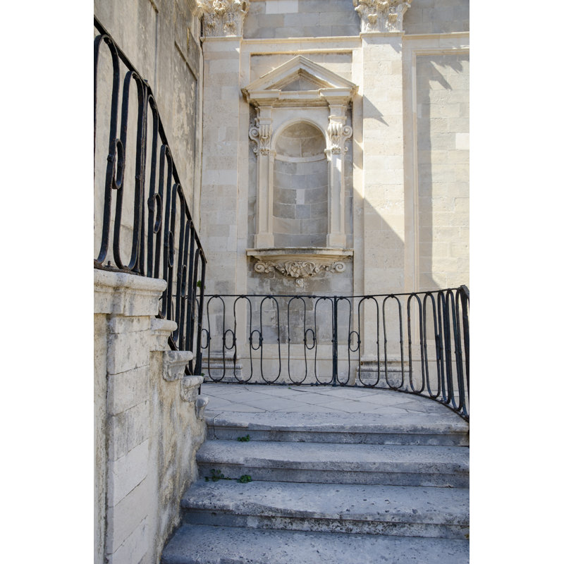 Courtyard Splendor - Dubrovnik, Croatia by Laura DeNardo - Photograph, 30cm H x 20cm W, Wrapped Canvas