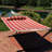 2-Person Quilted Polyester Spreader Bar Hammock - Red Stripe-927410314