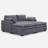 Manuel Corduroy 2-Seater Sofa Bed Apartment Modular Couch With Detachable Double Cushion-901560137