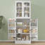 Armoires de cuisine 64 po avec tablettes réglables