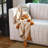 Striped Cotton Throw Blanket with Tassels