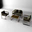 Canapé double en aluminium tissé en aluminium-60711988