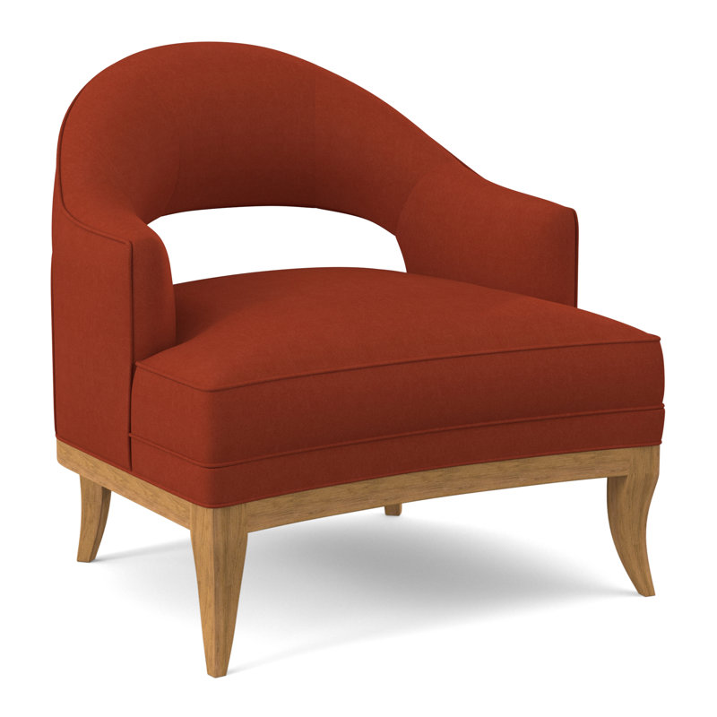 Fauteuil Mariposa, Ambre, Mélange de polyester Margaret Tangelo