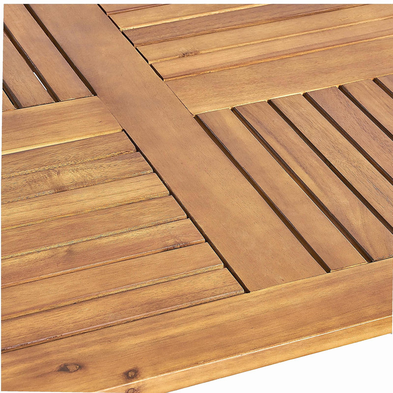 Acacia Wood 70" Dining Table, Teak