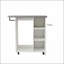 Chariot à repasser compact avec planche à roulettes, armoire polyvalente pour la lessive, la chambre à coucher et le vestiaire, conception peu encombrante