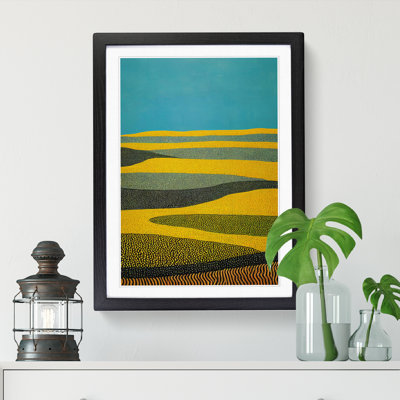 Wheat Field Abstract Vol.2 - Single Picture Frame Print