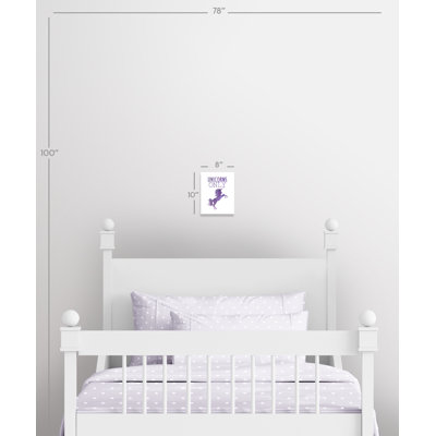 Unicorns Only Paper Print