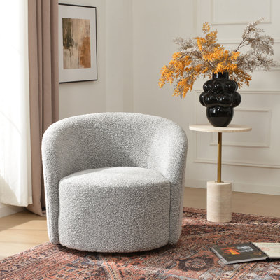 Fauteuil demi-tonneau pivotant Clcle