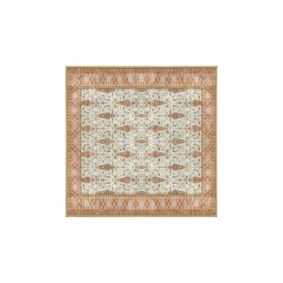Fleisig Hand Loomed Washable Oriental Indoor Rug